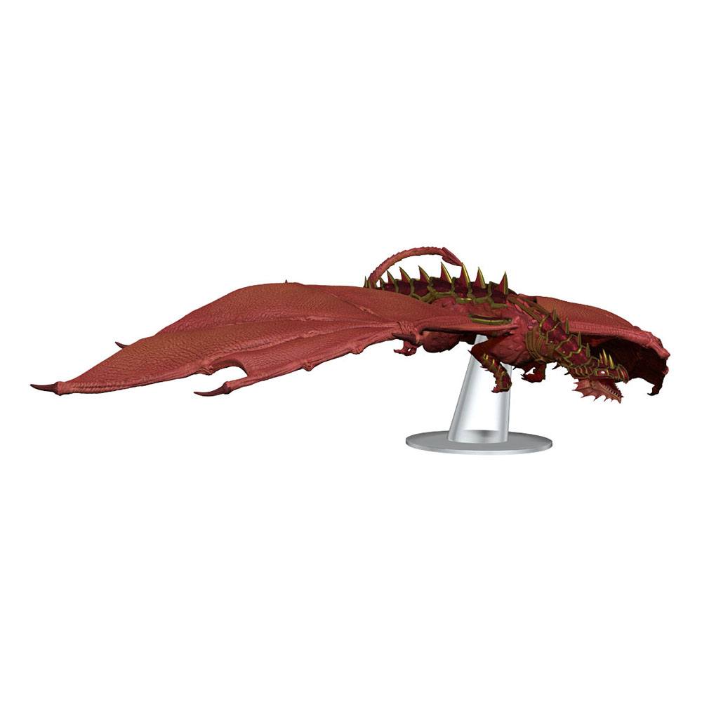 NordicDice rollespilsfigurer D&D Dragonlance pre-painted Miniatures Red Ruin & Red Dragonnel