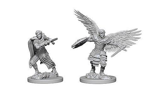NordicDice rollespilsfigurer D&D Dungeons & Dragons - Nolzur's Marvelous Miniatures: Aasimar Male Fighter