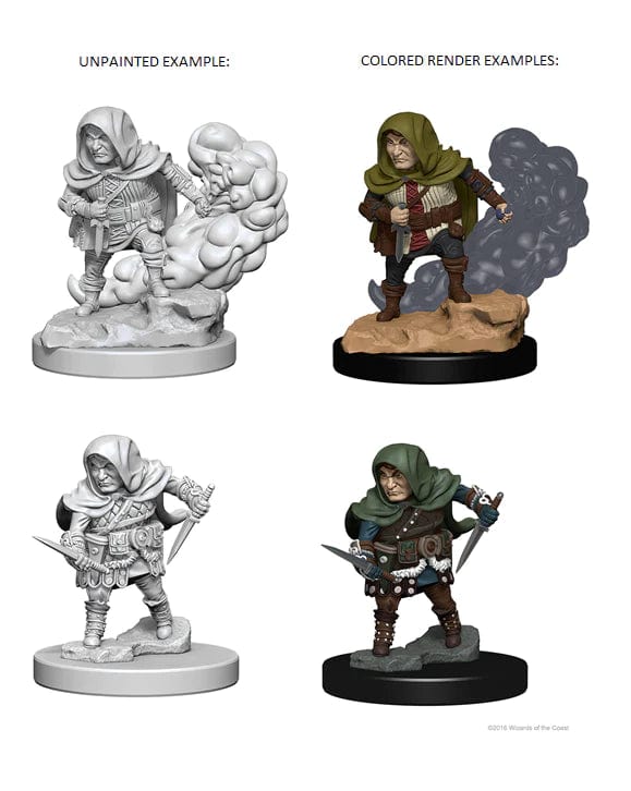 NordicDice rollespilsfigurer D&D Dungeons & Dragons - Nolzur's Marvelous Miniatures: Hafling Rouge