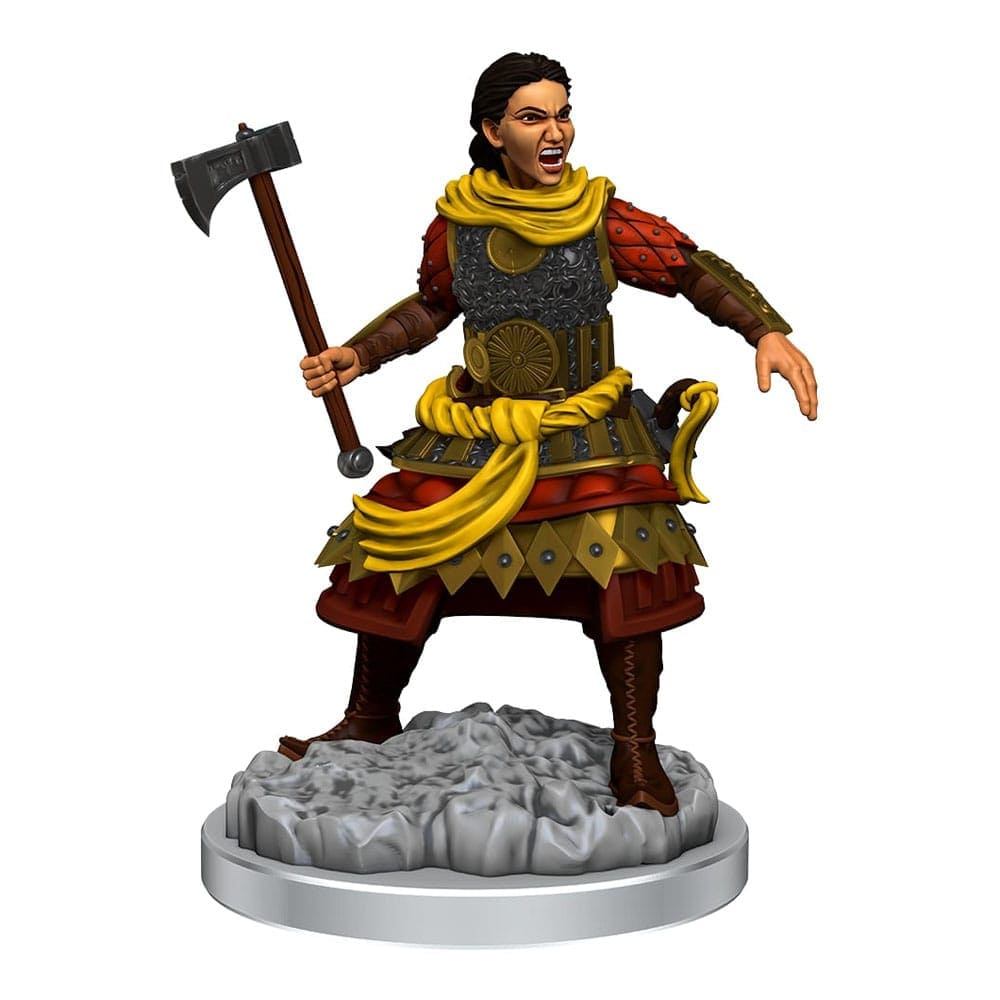 NordicDice rollespilsfigurer D&D Miniatures Unpainted Miniatures 2-Pack Human Fighters