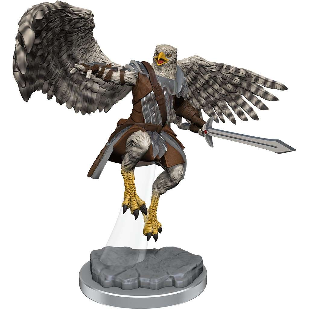 NordicDice rollespilsfigurer Dungeons and Dragons: Nolzur's Marvelous Miniatures - Aarakocra Paladins