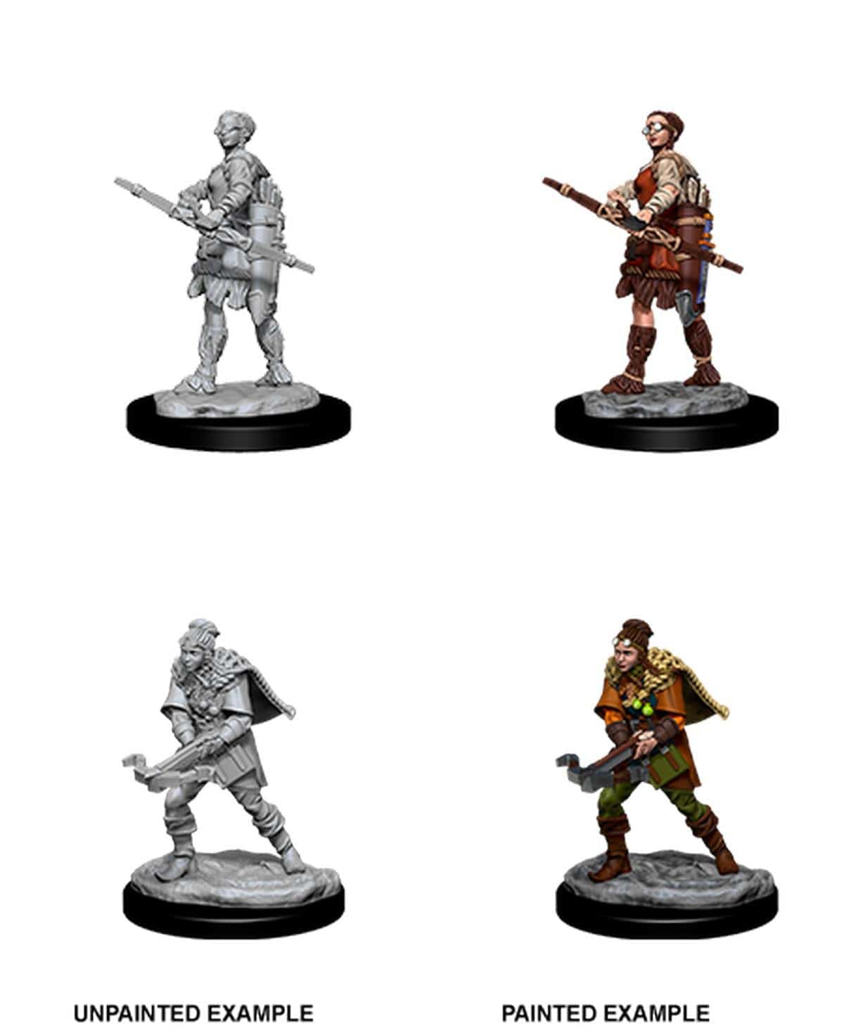 NordicDice rollespilsfigurer Dungeons and Dragons: Nolzur's Marvelous Miniatures - Female Human Ranger