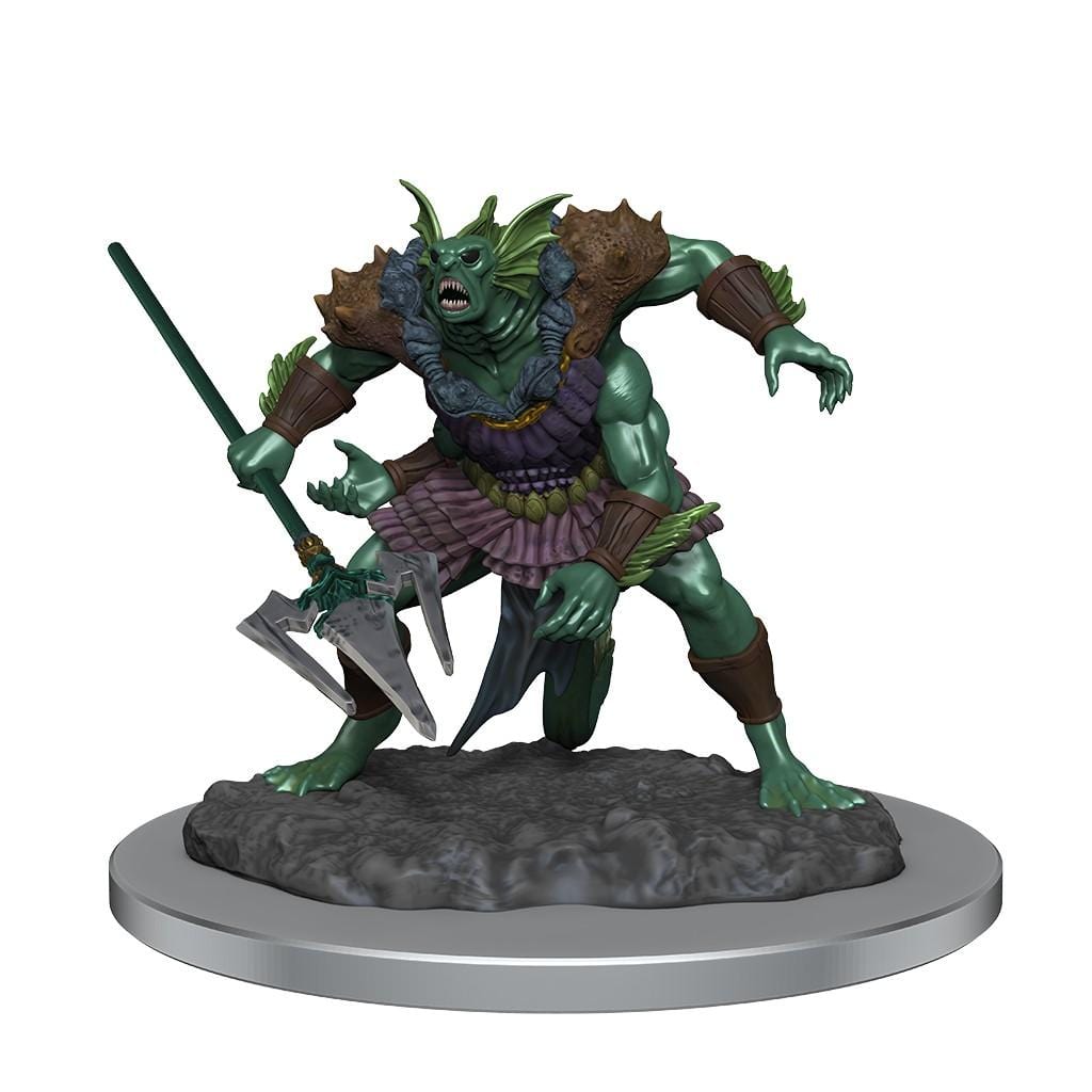 NordicDice rollespilsfigurer Dungeons and Dragons: Nolzur's Marvelous Miniatures - Sahuagin Baron