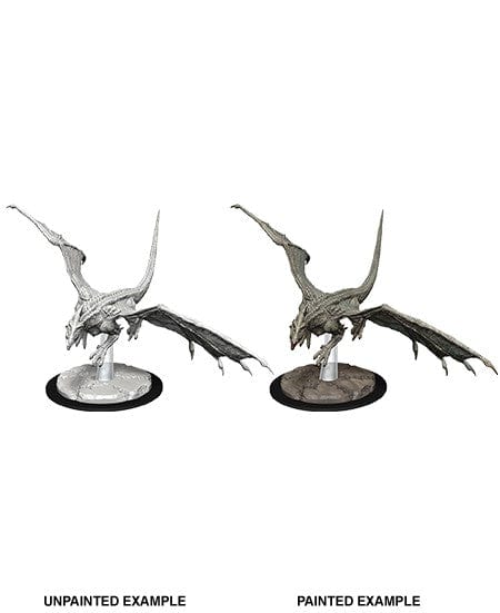 NordicDice rollespilsfigurer Dungeons and Dragons: Nolzur's Marvelous Miniatures - Young White Dragon