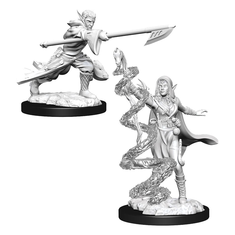 NordicDice rollespilsfigurer MTG Unpainted Miniatures Joraga Warcaller & Joraga Treespeaker