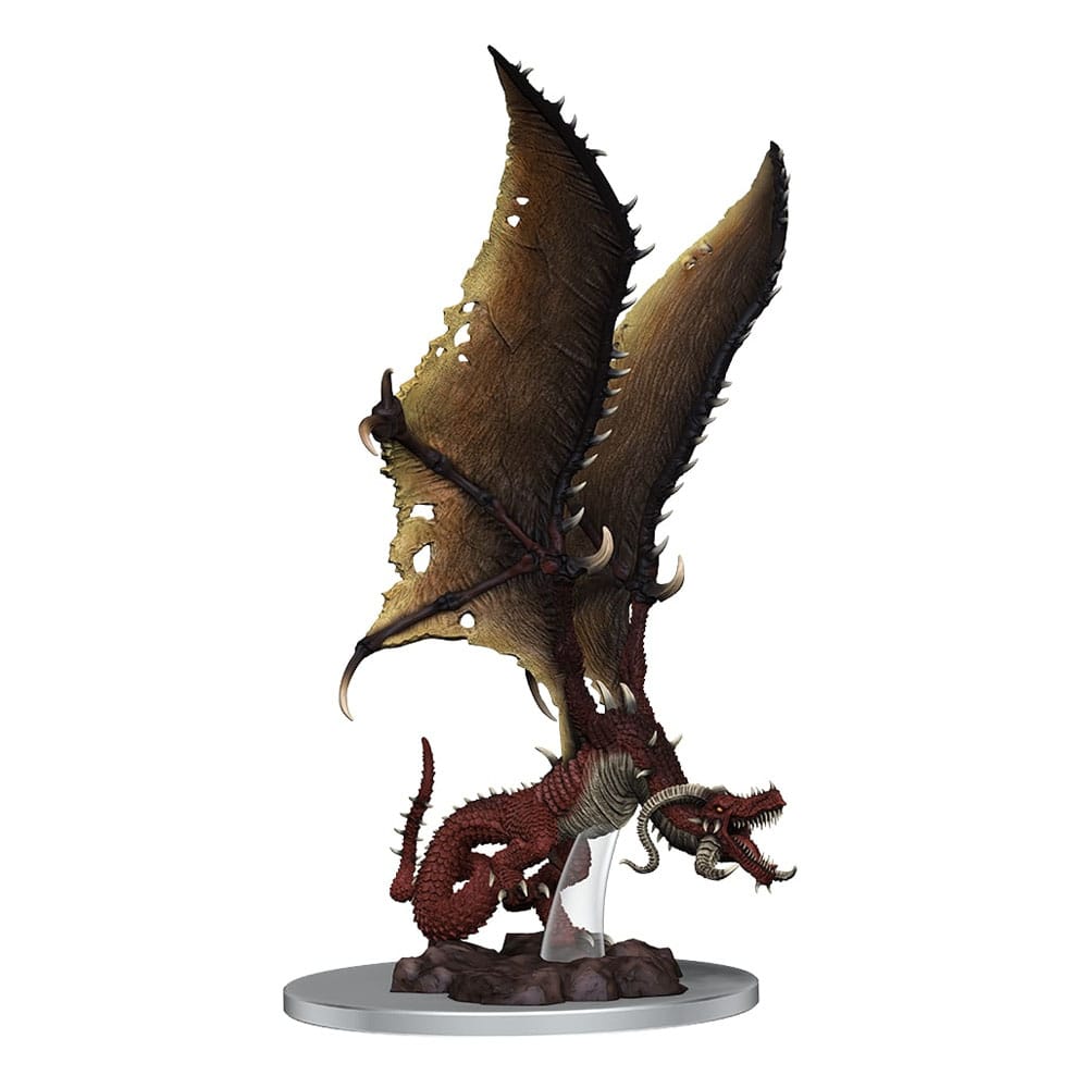 NordicDice rollespilsfigurer Pathfinder Battles Deep Cuts Unpainted Miniatures Flame Drake