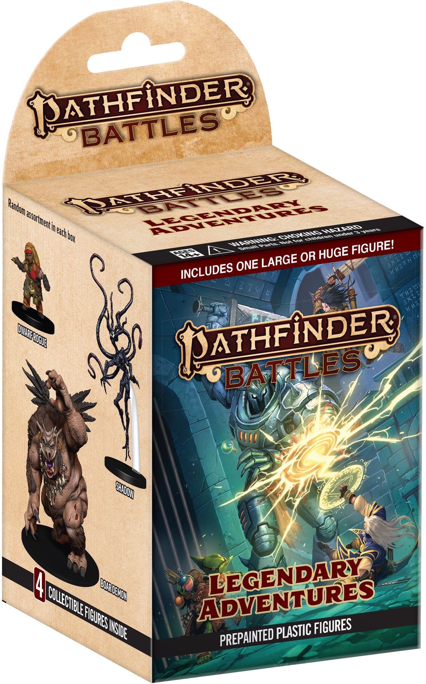NordicDice rollespilsfigurer PATHFINDER BATTLES LEGENDARY ADVENTURES 8 CT. BOOSTER BRICK