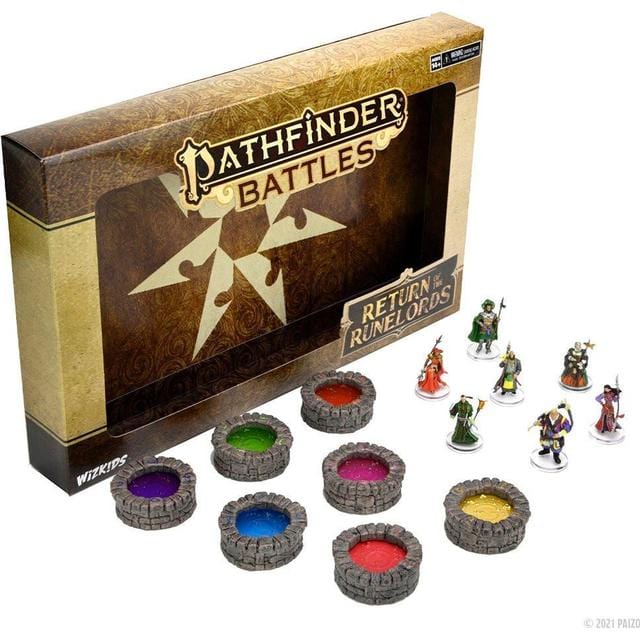 NordicDice rollespilsfigurer Pathfinder Battles: Return of the Runelords