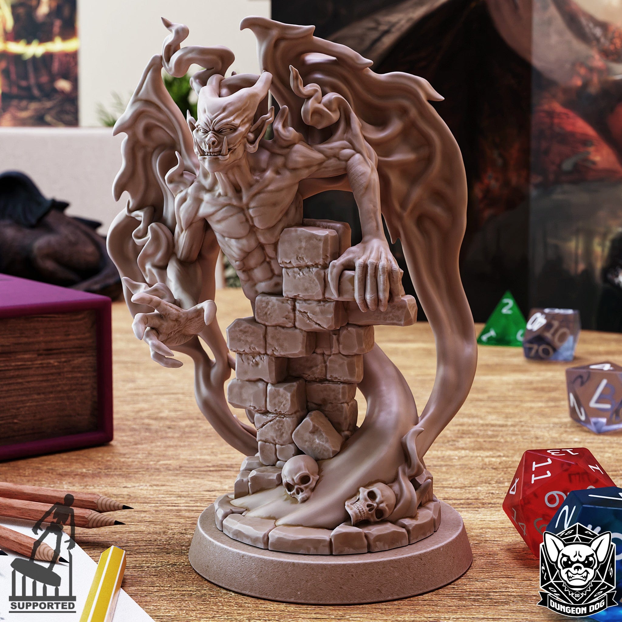 NordicDice rollespilsfigurer Shadow demon