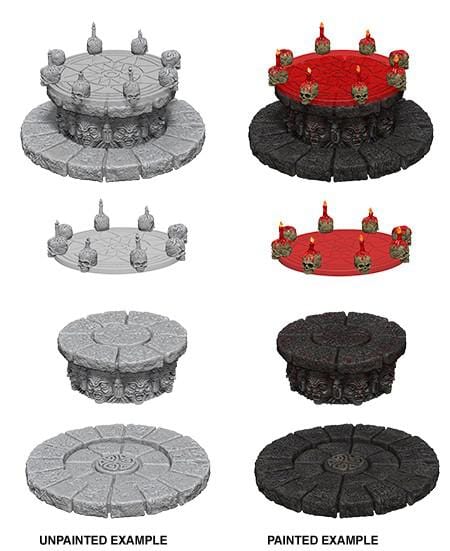 NordicDice rollespilsfigurer WizKids: Deep Cuts Unpainted Miniatures - Magic Dias