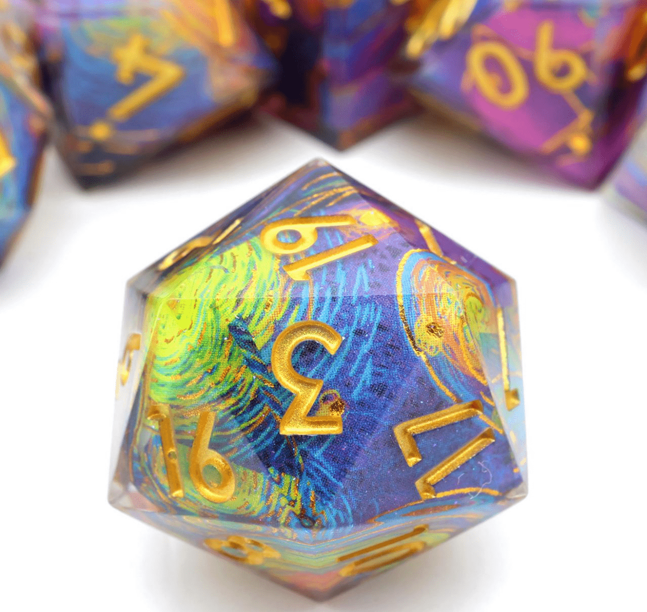 NordicDice Sharp Dice Cosmo chaos - rollespilsterninger d&d