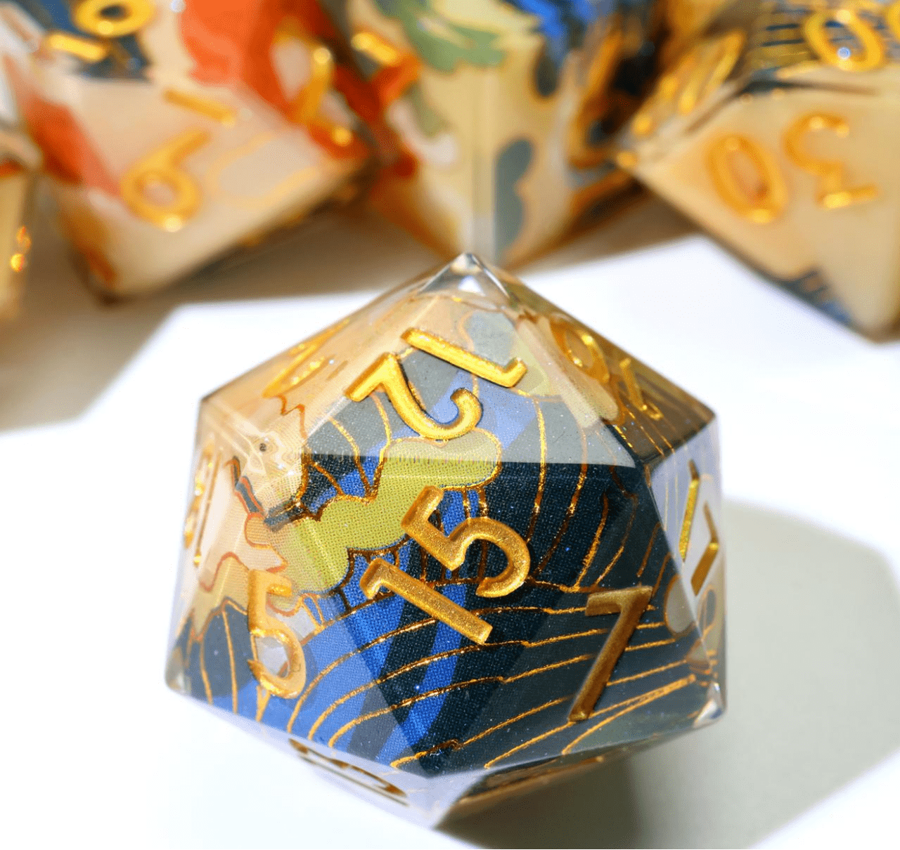 NordicDice Sharp Dice Cosmo - rollespilsterninger dnd