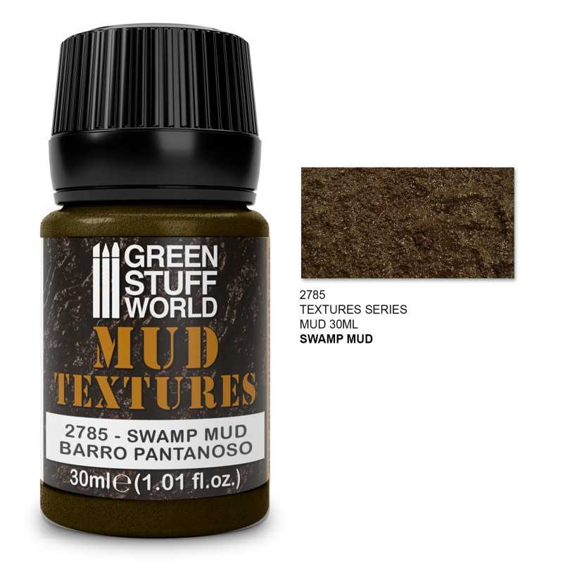 NordicDice Tekstur maling Mud Textures - SWAMP MUD 30ml