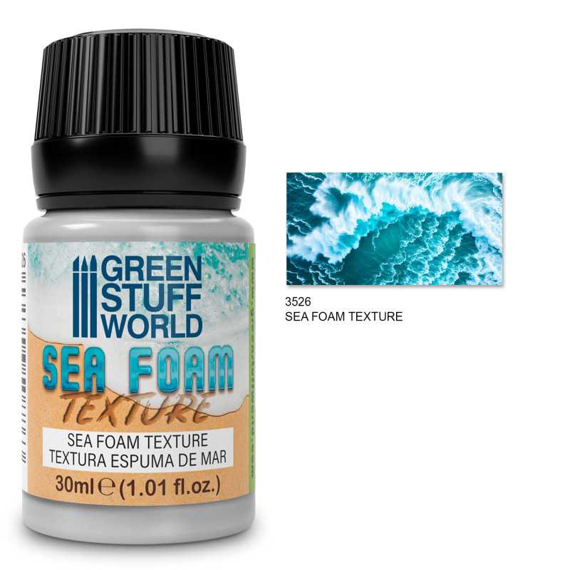 NordicDice Tekstur maling Water foam texture 30ml
