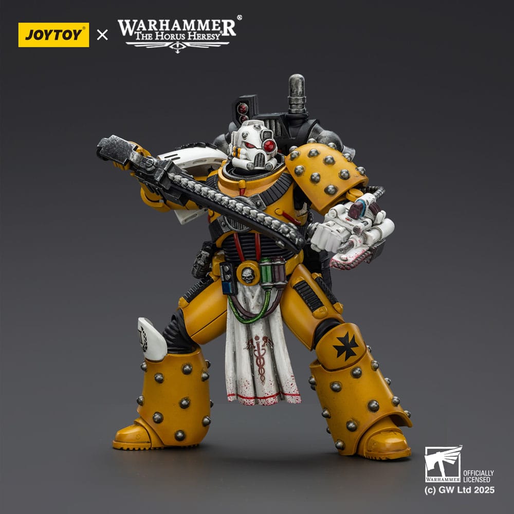 Nordicdice Warhammer Warhammer 40,000: imperial Fists Action Figure Legion Apothecary 12 cm