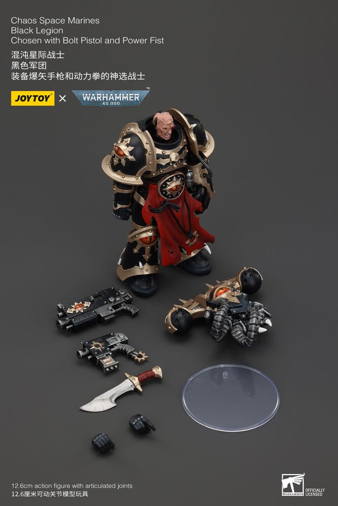 Nordicdice Warhammer Warhammer 40k Actionfigur Chaos Space Marines Black Legion