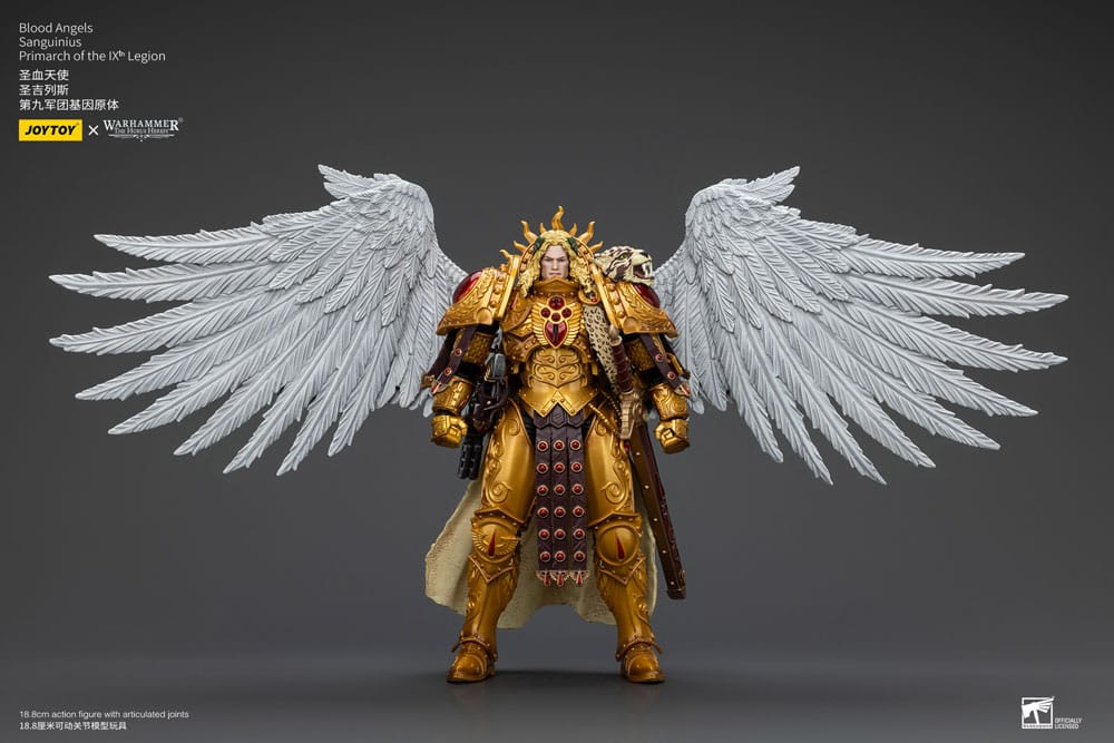 Nordicdice Warhammer Warhammer Action Figure 1/18 Sanguinius Primarch of the IXth Legion 19 cm