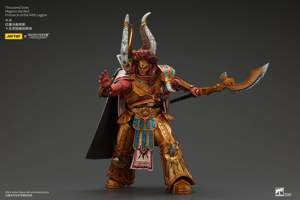 Nordicdice Warhammer Warhammer The Horus Heresy Action Figure 1/18 Thousand sons Magnus the Red Primarch 12 cm