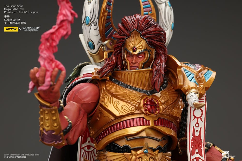 Nordicdice Warhammer Warhammer The Horus Heresy Action Figure 1/18 Thousand sons Magnus the Red Primarch 12 cm