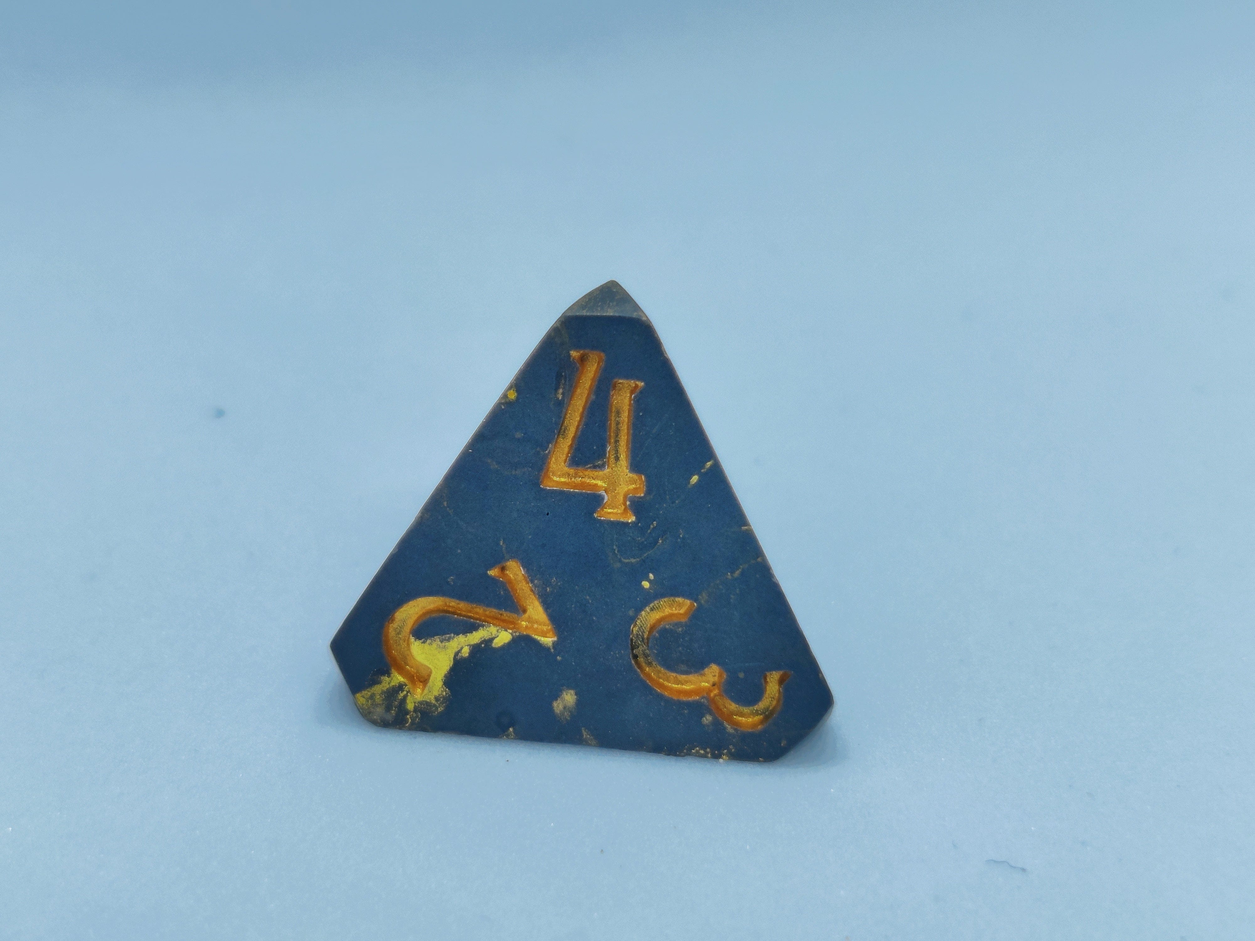 Nordicdice_X_Thydice Nordicdice_& Dark Marble terningesæt, Gold Edition