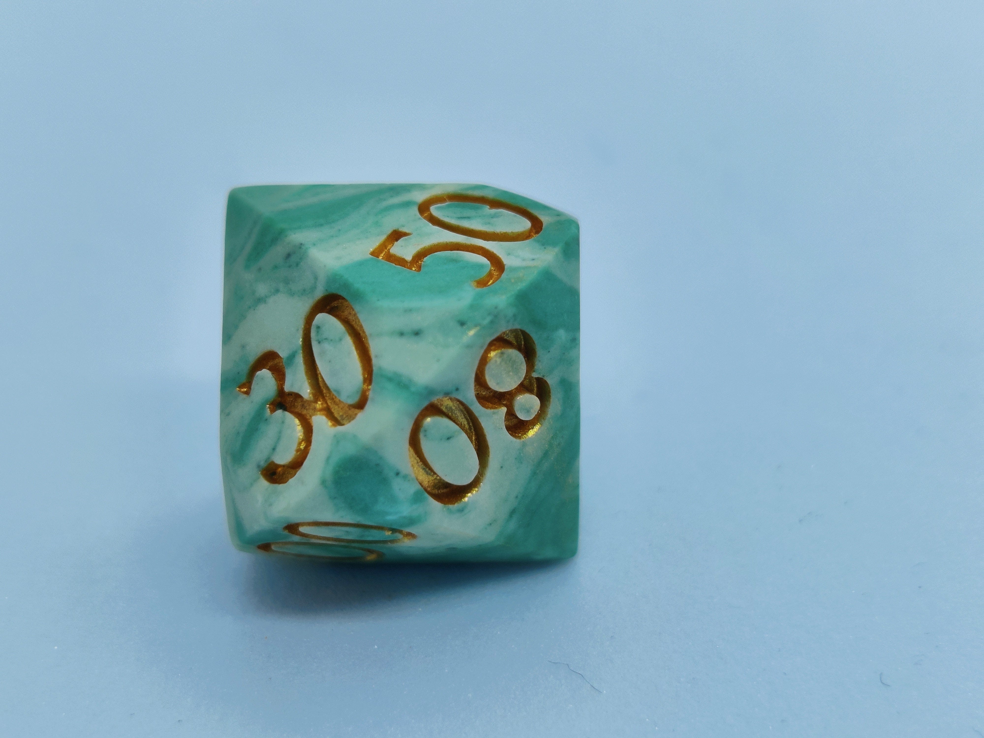 Nordicdice_X_Thydice Nordicdice_& Green marble terningesæt