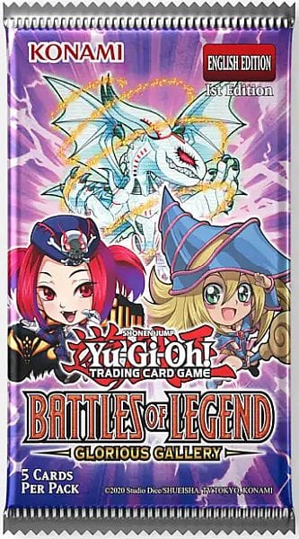 NordicDice Yu-Gi-Oh YGO - Battle of Legend: Glorious Gallery Booster Display (1Pack) - EN