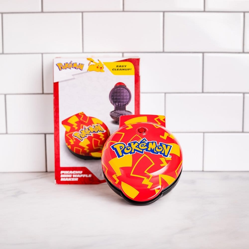 Uncanny Brands Pokémon Pokémon Mini Waffle Maker - Pikachu