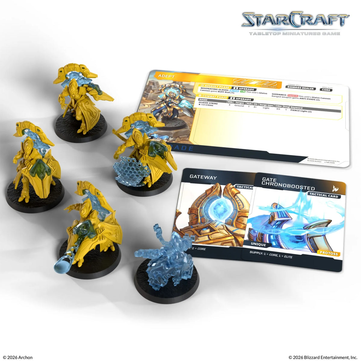 Archon Studio Starcraft StarCraft: The Miniatures Game - Protoss - Adept Expansion Set