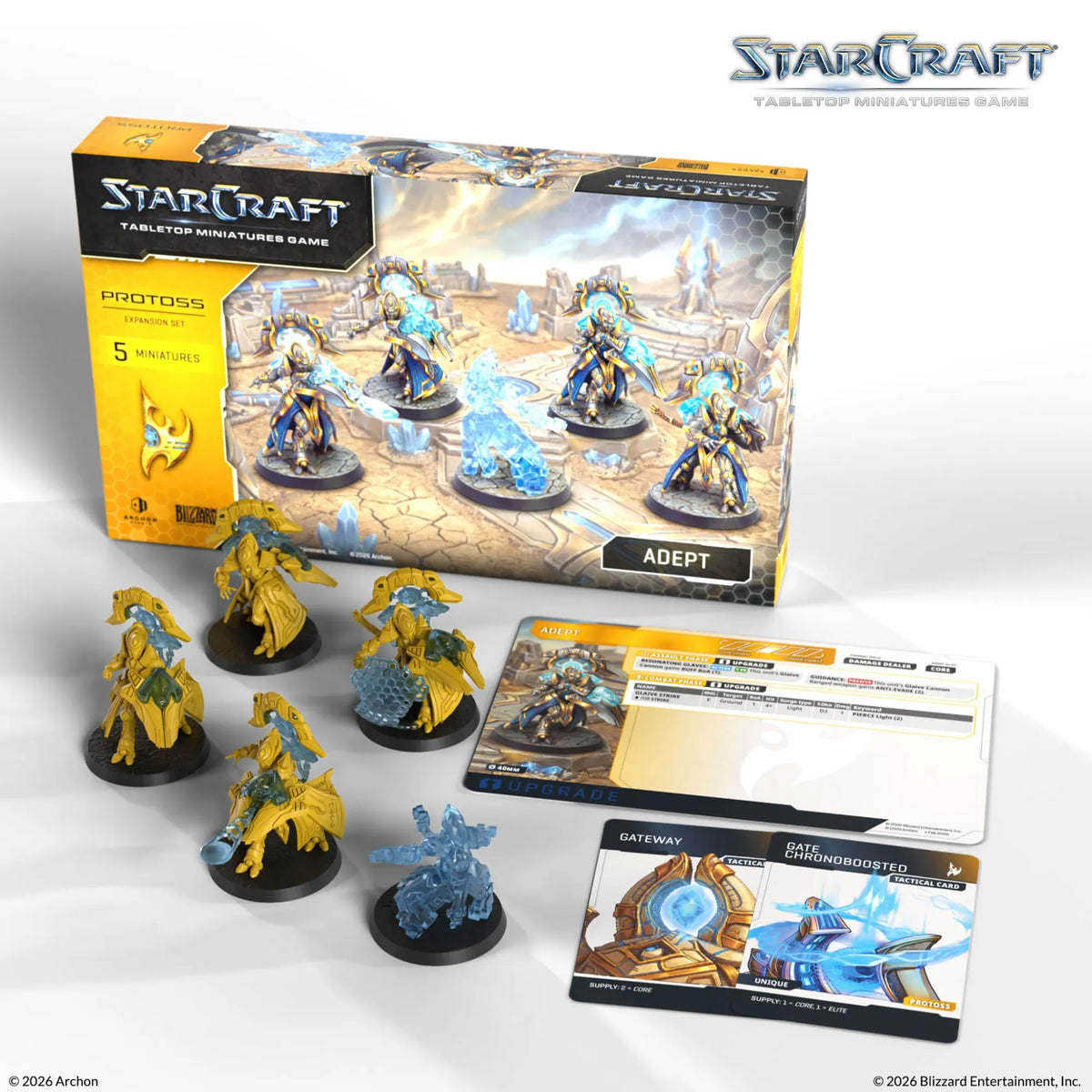 Archon Studio Starcraft StarCraft: The Miniatures Game - Protoss - Adept Expansion Set