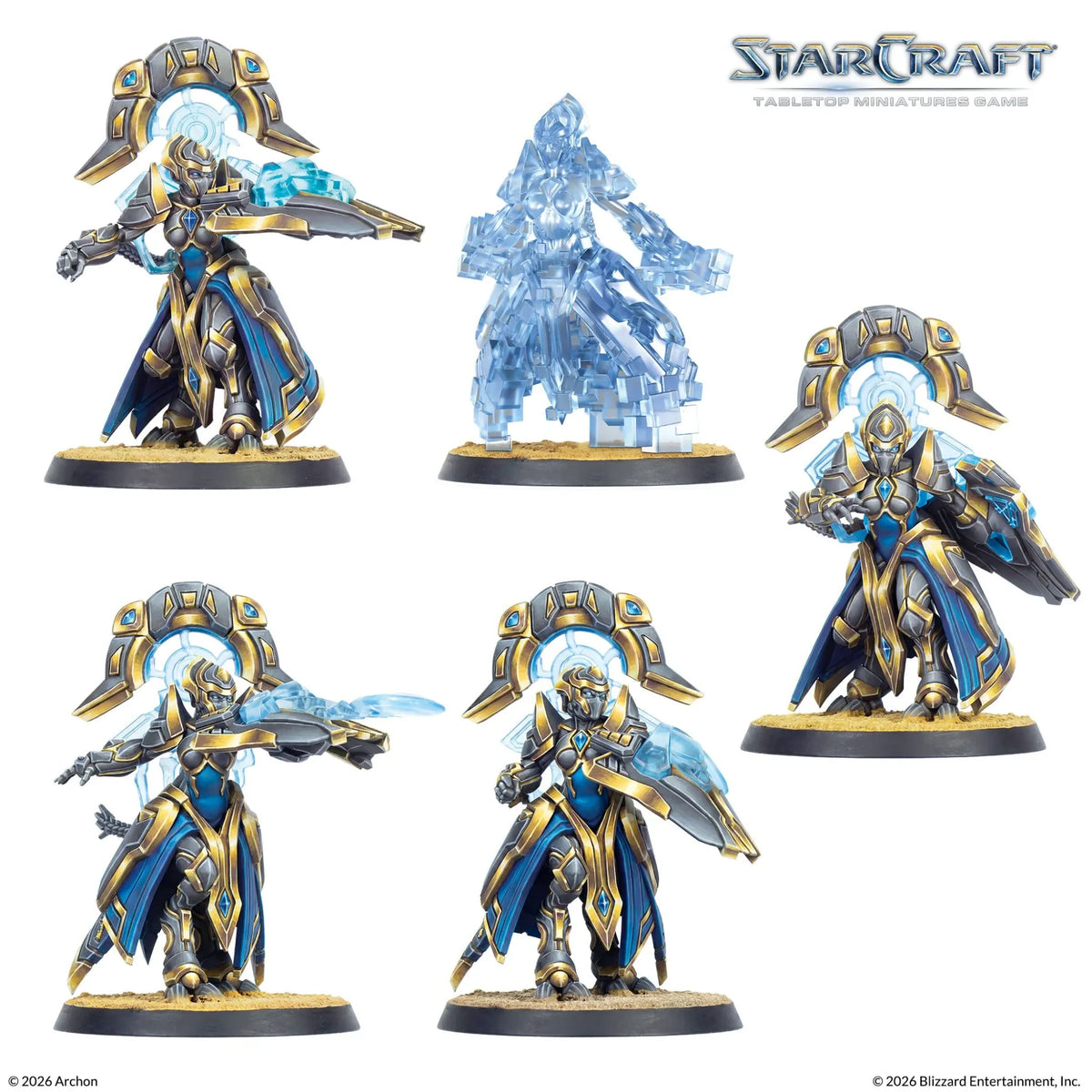 Archon Studio Starcraft StarCraft: The Miniatures Game - Protoss - Adept Expansion Set