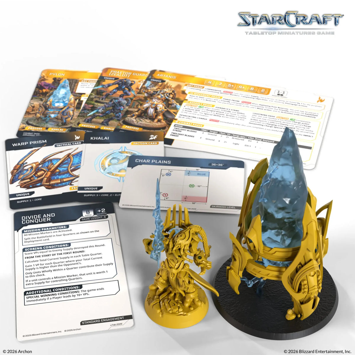 Archon Studio Starcraft StarCraft: The Miniatures Game - Protoss - Artanis & Pylon Hero Expansion Set