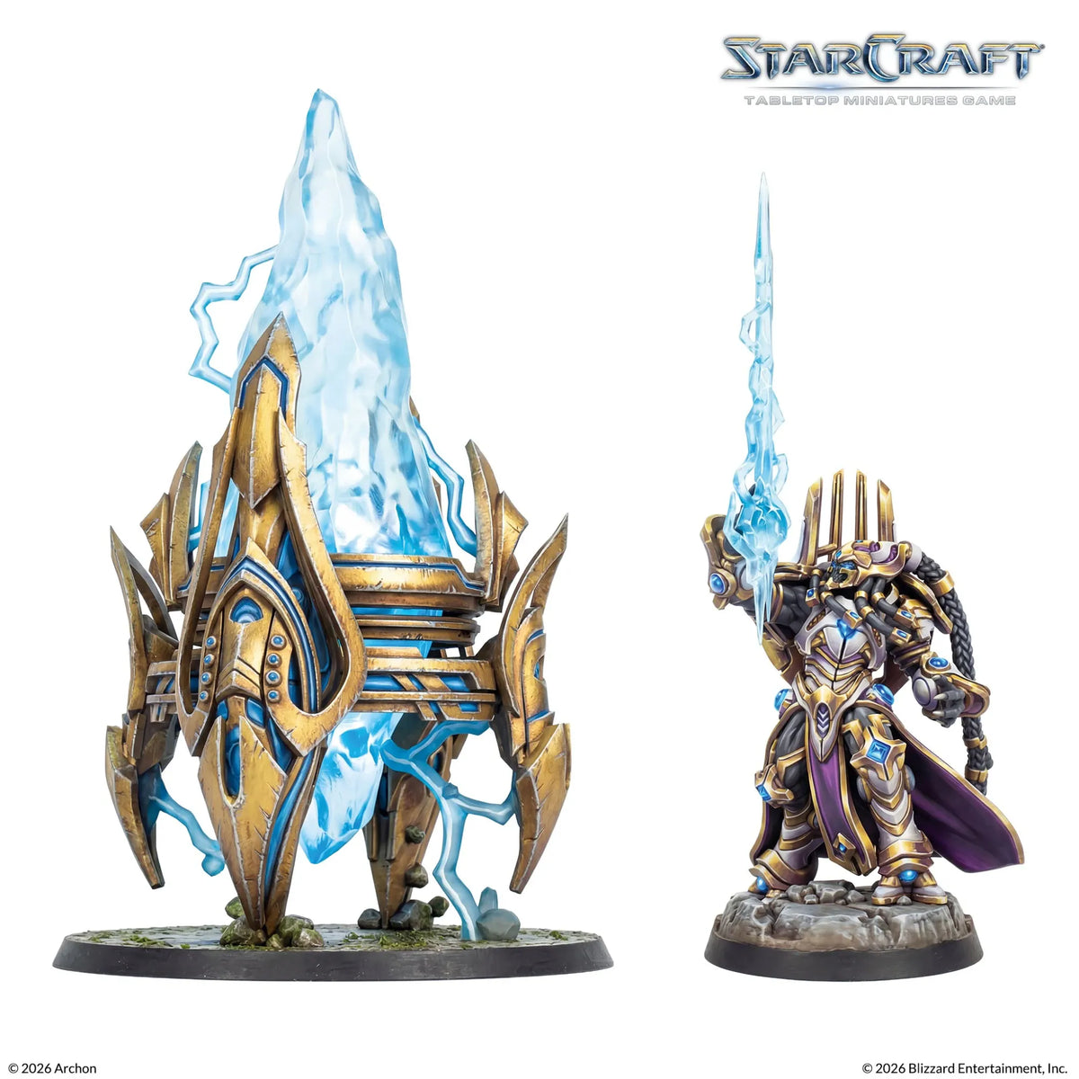 Archon Studio Starcraft StarCraft: The Miniatures Game - Protoss - Artanis & Pylon Hero Expansion Set