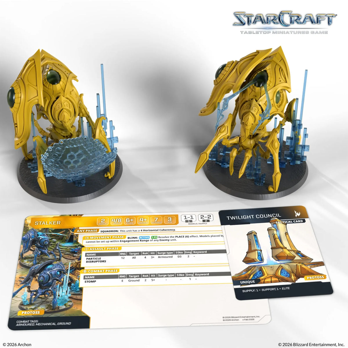 Archon Studio Starcraft StarCraft: The Miniatures Game - Protoss - Stalker Expansion Set