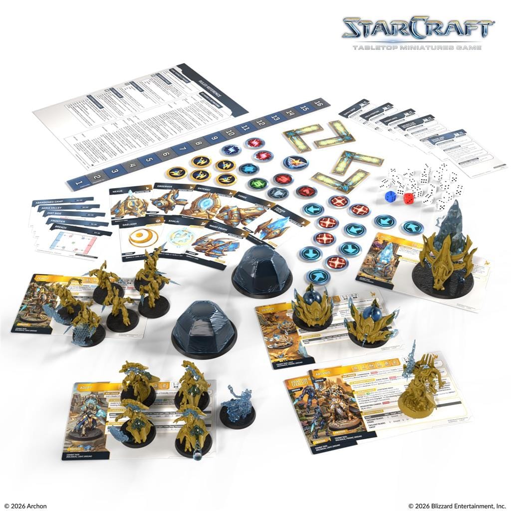 Archon Studio Starcraft StarCraft: The Miniatures Game - Protoss - Starter Set Founders Edition