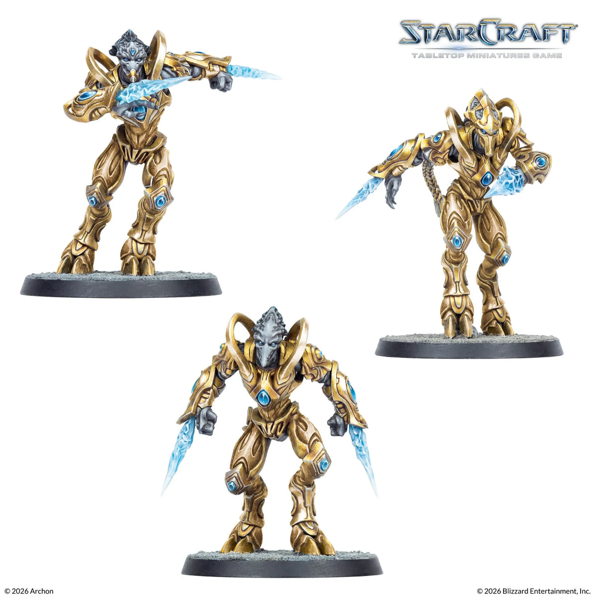 Archon Studio Starcraft StarCraft: The Miniatures Game - Protoss - Zealot Expansion Set