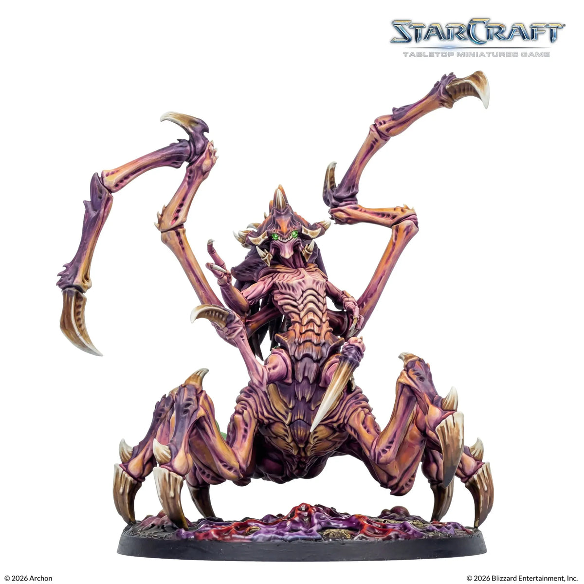Archon Studio Starcraft StarCraft: The Miniatures Game - Zerg - Queen Expansion Set