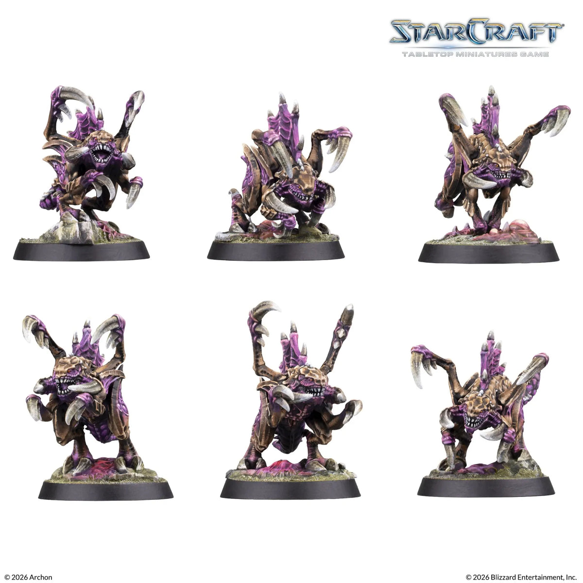 Archon Studio Starcraft StarCraft: The Miniatures Game - Zerg - Zergling Expansion Set