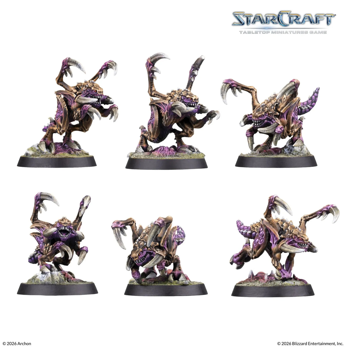 Archon Studio Starcraft StarCraft: The Miniatures Game - Zerg - Zergling Expansion Set