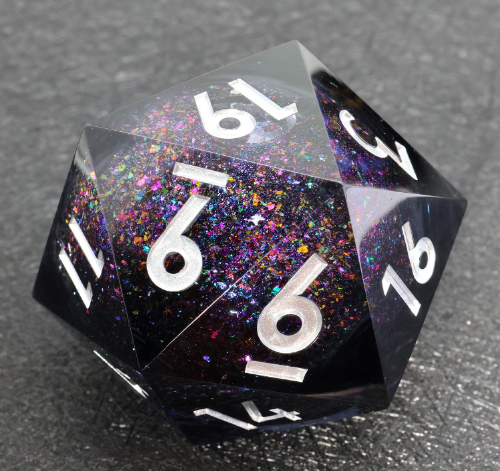 Liquid Core - greendust RPG dice