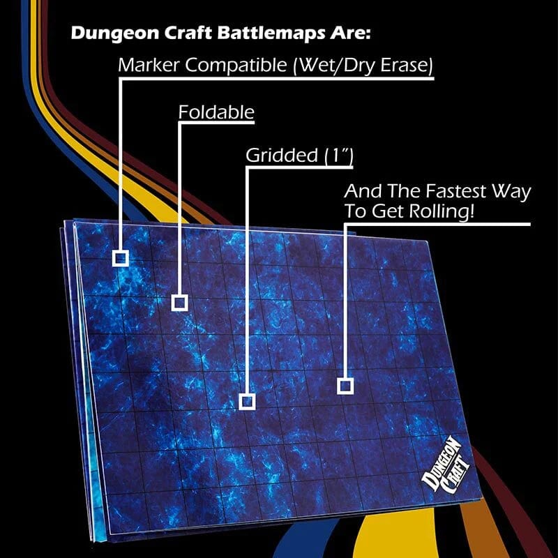 NordicDice Accessories, bøger etc BattleMap: Ocean