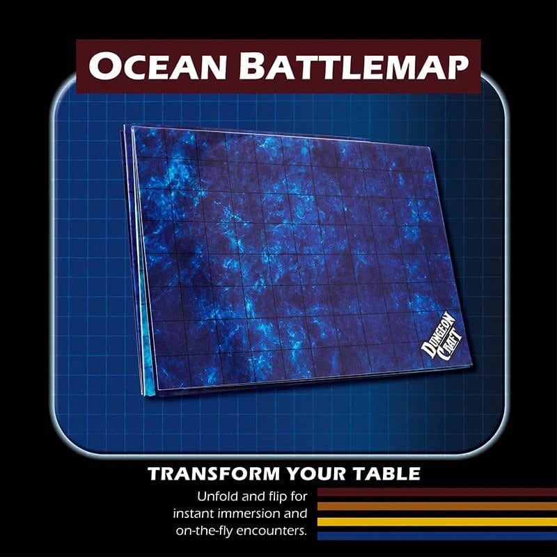 NordicDice Accessories, bøger etc BattleMap: Ocean