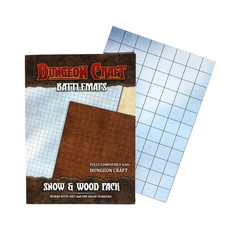 NordicDice Accessories, bøger etc BattleMap: Snow and Wood