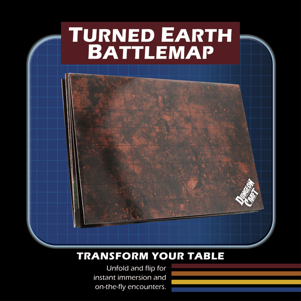 NordicDice Accessories, bøger etc BattleMap: Turned Earth