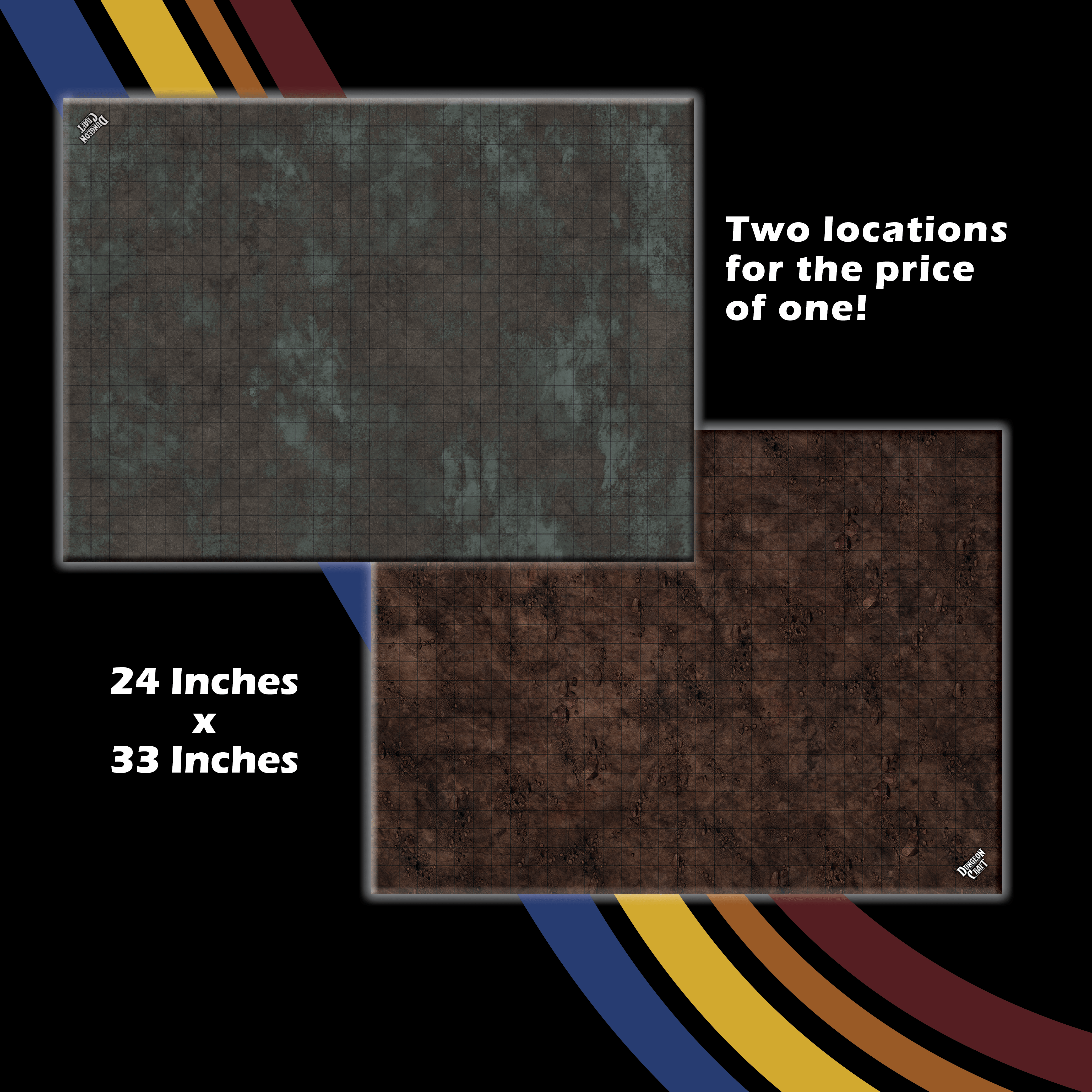 NordicDice Accessories, bøger etc BattleMap: Turned Earth