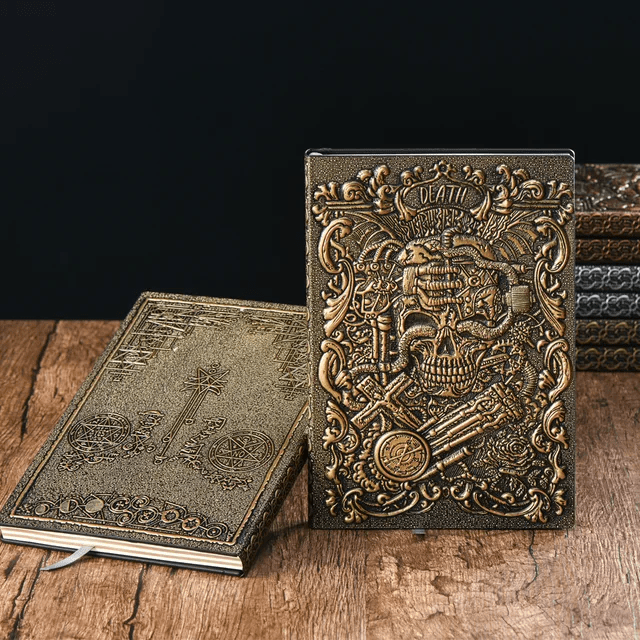 NordicDice Accessories, bøger etc Gold Death notesbog