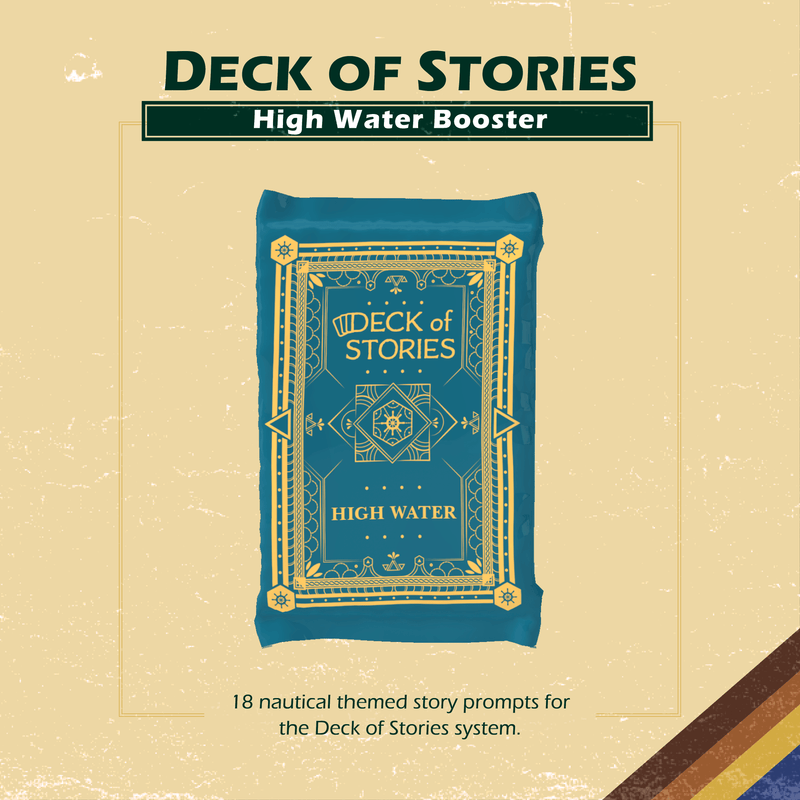 NordicDice Accessories, bøger etc Deck of Stories - High water booster