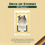 NordicDice Accessories, bøger etc Deck of Stories - Npc booster 1