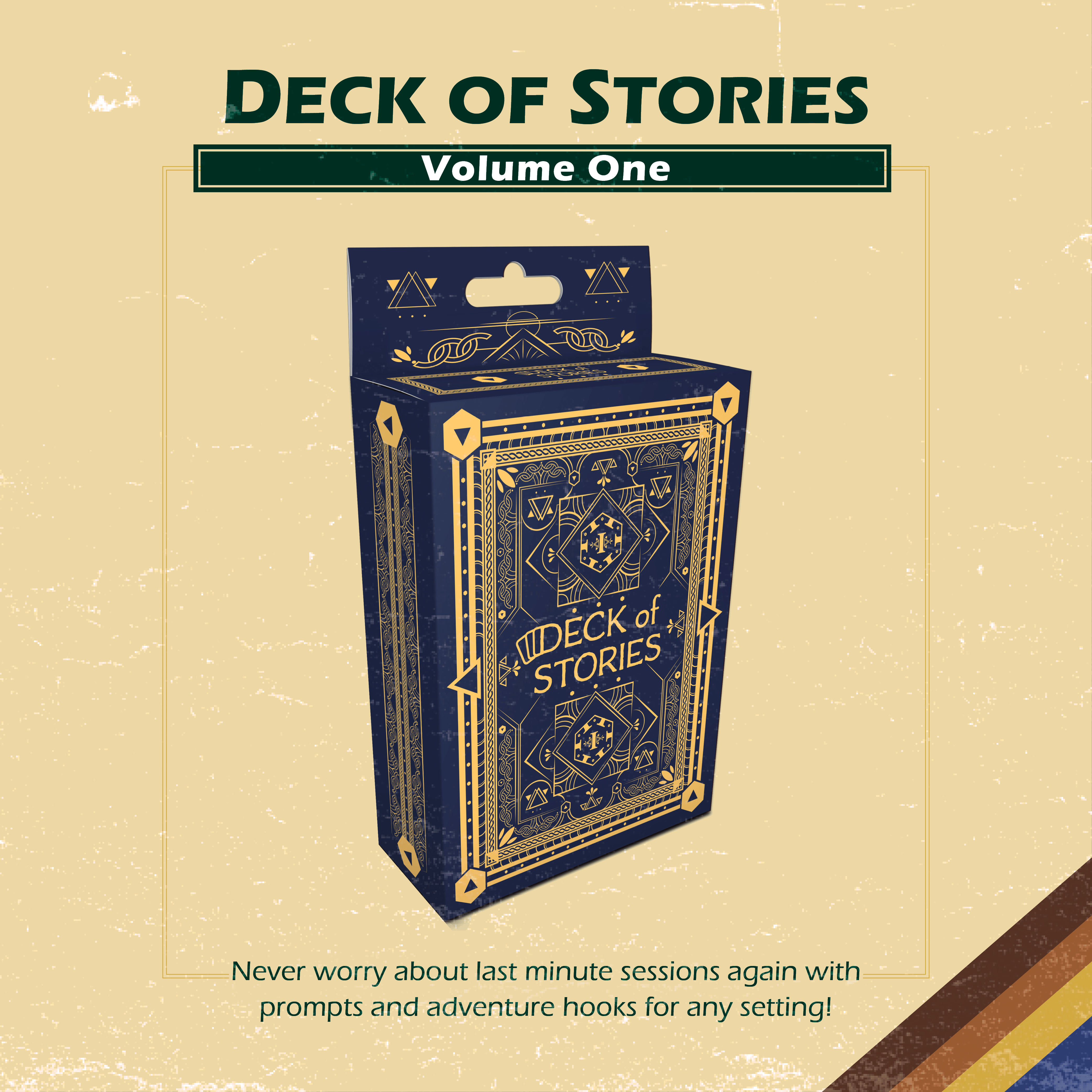 NordicDice Accessories, bøger etc Deck of Stories Volume 1