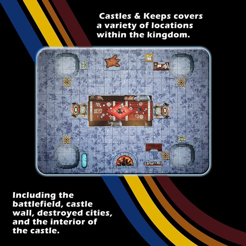 NordicDice Accessories, bøger etc Dungeon Craft - Castles & Keeps book