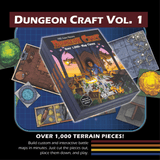 NordicDice Accessories, bøger etc Dungeon Craft - Volume 1